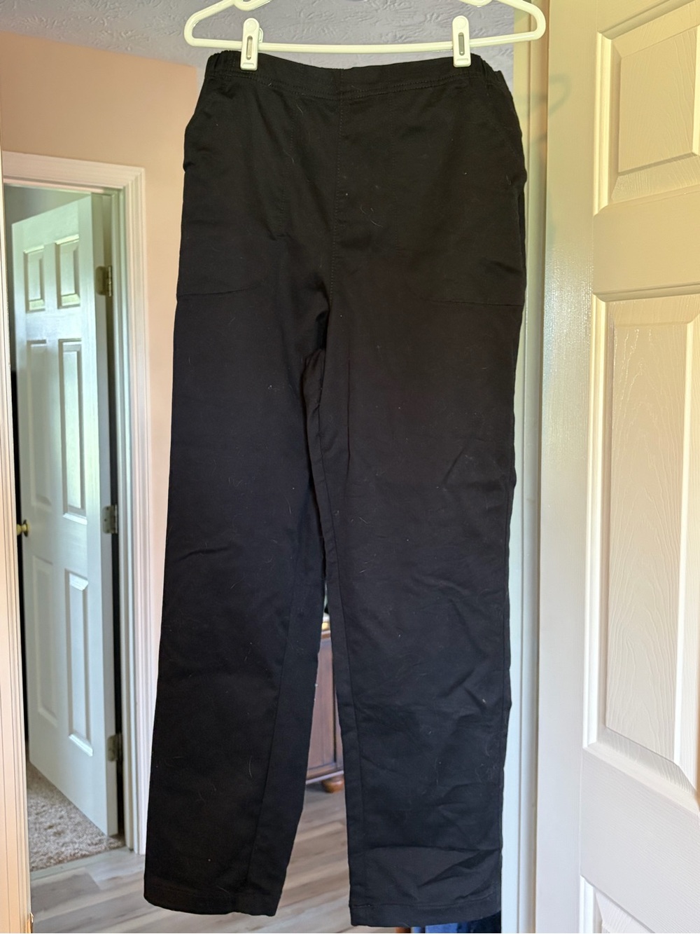 croft & barrow Black women’s khaki pants - Straight Leg Casual
